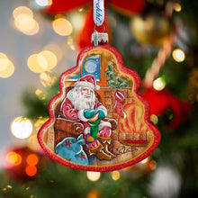 Load image into Gallery viewer, Christmas Glass Ornament Set of 3 by G. DeBrekht - Christmas Decor - 75103-B3