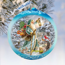 Load image into Gallery viewer, Saint Nicholas Glass Ornament Limited Edition by D. Gelsinger - Christmas Decor - 73918-DG