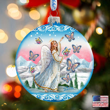 Load image into Gallery viewer, Serenity Angel Glass Ornament Limited Edition by G. DeBrekht - Christmas Decor - 73885
