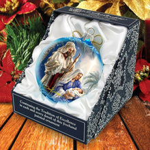 Load image into Gallery viewer, Holy Night Glass Ornament Limited Edition by D. Gelsinger - Nativity Holiday Decor - 73894-1618