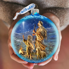 Load image into Gallery viewer, Shepherds Glass Ornament Limited Edition by D. Gelsinger - Nativity Holiday Décor - 73896-1838