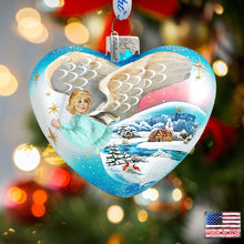 Load image into Gallery viewer, Angels Glass Ornament Set of 3 by G. DeBrekht - Nativity Holiday Decor - 73160-B3