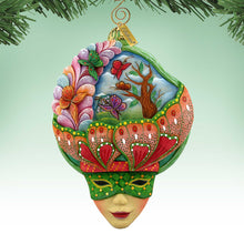 Load image into Gallery viewer, Carnival Mask Sculpted Ornament by G. DeBrekht - 621144