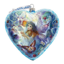 Load image into Gallery viewer, Flower Fairy Glass Ornament Limited Edition by Strelkina at G. DeBrekht - Christmas Decor - 738-084-ST