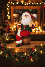 Load image into Gallery viewer, Karen Didion Original CC12-10 Beer Barrel Santa