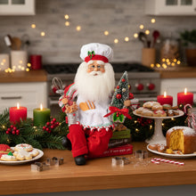 Load image into Gallery viewer, Karen Didion Originals CC12-39 Baking Traditions Santa