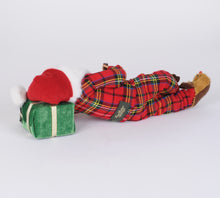 Load image into Gallery viewer, Karen Didion Originals CC14-11 Lying Wine Midnite Snack Santa