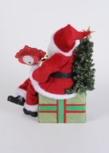 Load image into Gallery viewer, Karen Didion Originals CC14-14 Lighted Merry Christmas Santa