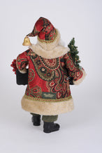 Load image into Gallery viewer, Karen Didion Originals CC16-220 Lighted Wine & Cheese Sampling Santa