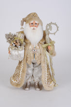 Load image into Gallery viewer, Karen Didion Originals CC16-233 Lighted Touch of Gold Santa