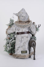Load image into Gallery viewer, Karen Didion Originals CC16-259 Lighted Snow Covered Wilderness Santa