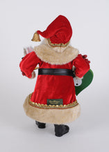 Load image into Gallery viewer, Karen Didion Originals CC16-270 Lighted Christmas Joy Wine Santa