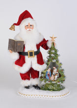 Load image into Gallery viewer, Karen Didion Originals CC18-110 Lighted Christmas Eve Reverence Santa