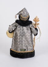Load image into Gallery viewer, Karen Didion Originals CC18-92 Silver and Gold Noel Santa