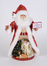 Load image into Gallery viewer, Karen Didion Originals CC18-99 Lighted Peace on Earth Santa