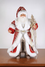 Load image into Gallery viewer, Karen Didion Originals CC28-11 Lighted Red Couture Santa