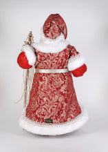 Load image into Gallery viewer, Karen Didion Originals CC28-11 Lighted Red Couture Santa