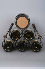 Load image into Gallery viewer, Karen Didion Originals EDBH-01 5 Bottle Wine Holder Rack