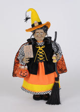 Load image into Gallery viewer, Karen Didion Originals HA18-35 Clara the Candy Corn Witch