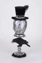 Load image into Gallery viewer, Karen Didion Originals HA20-04 Silver Skull Pedestal