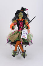 Load image into Gallery viewer, Karen Didion Originals HA26-11 Glitzy Wine Witch