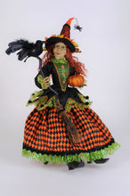 Load image into Gallery viewer, Karen Didion Originals HA26-20 "Whimsey Wendy" Sitting Witch