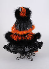 Load image into Gallery viewer, Karen Didion Originals HA26-25 Lighted Glitzy Orange Witch