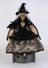 Load image into Gallery viewer, Karen Didion Originals HA26-28 Madam Corvina Sitting Witch