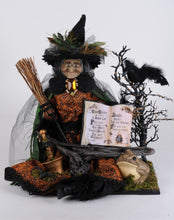 Load image into Gallery viewer, Karen Didion Originals HASC-06 Lighted Sitting Edith Witch