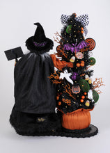 Load image into Gallery viewer, Karen Didion Originals HASC-09 Lighted Tricks or Treats Kitchen Witch