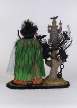 Load image into Gallery viewer, Karen Didion Originals HASC-18LE Lighted Haunted Hollow Witch 30th Anniversary Limited Edition