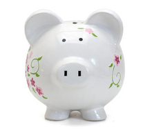 Load image into Gallery viewer, Child To Cherish Shabby Chic Piggy Bank