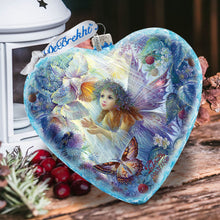 Load image into Gallery viewer, Flower Fairy Glass Ornament Limited Edition by Strelkina at G. DeBrekht - Christmas Decor - 738-084-ST