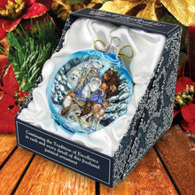 Load image into Gallery viewer, The Animal Whisperer Glass Ornament Limited Edition by J. Bergsma - Wildlife Holiday Decor - 73911-JB