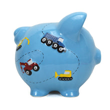 Load image into Gallery viewer, Child To Cherish Construction Piggy Bank