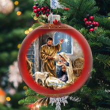 Load image into Gallery viewer, The Lamb of God Glass Ornament Limited Edition by D. Gelsinger - Easter Spring Decor - 73919-DG