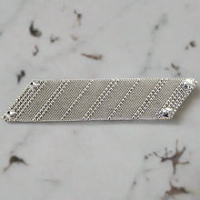 Load image into Gallery viewer, sg liquid metal tb27-n chrome finish bracelet by sergio gutierrez 7"