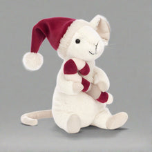 Load image into Gallery viewer, jellycat merry mouse candy cane