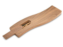 Load image into Gallery viewer, heartwood creations walnut s curve cribbage board