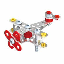 Load image into Gallery viewer, schylling toys steel works micro set airplane