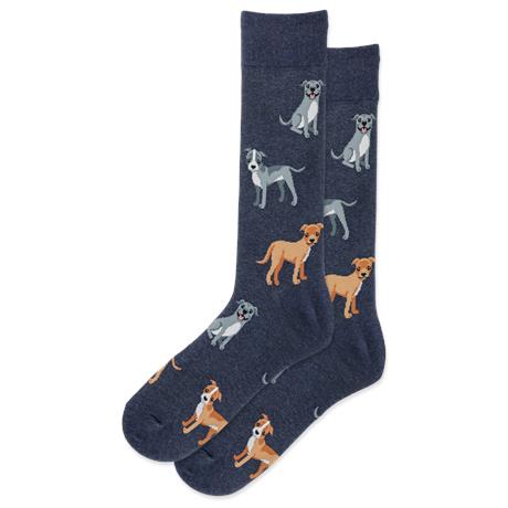 HOTSOX Men's Pitbull Crew Sock