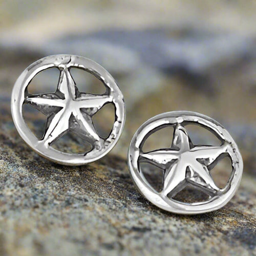 Tiger Mountain Jewelry Star Studded Sterling Silver Earrings-E3175