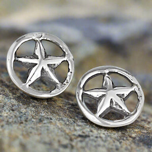 Tiger Mountain Jewelry Star Studded Sterling Silver Earrings-E3175