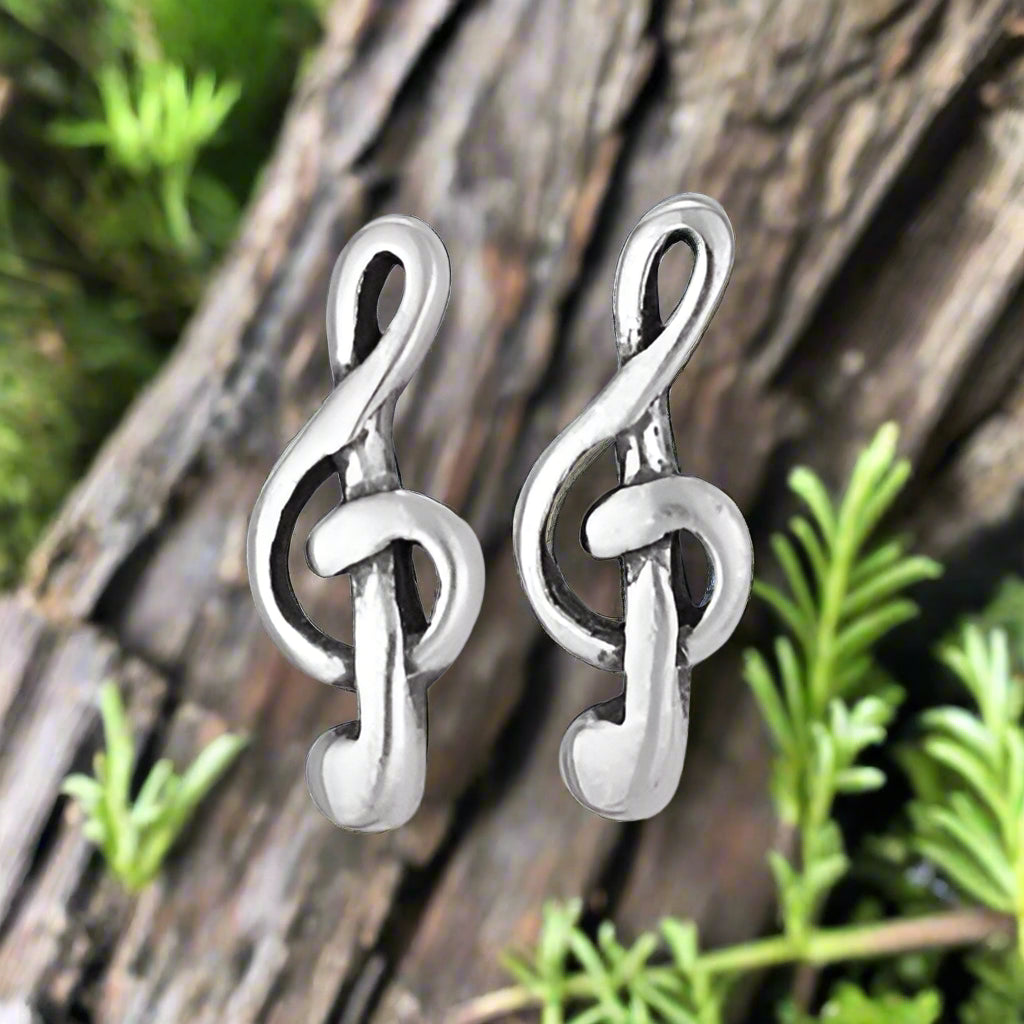 Tiger Mountain Melophile Sterling Silver Studs- 3762