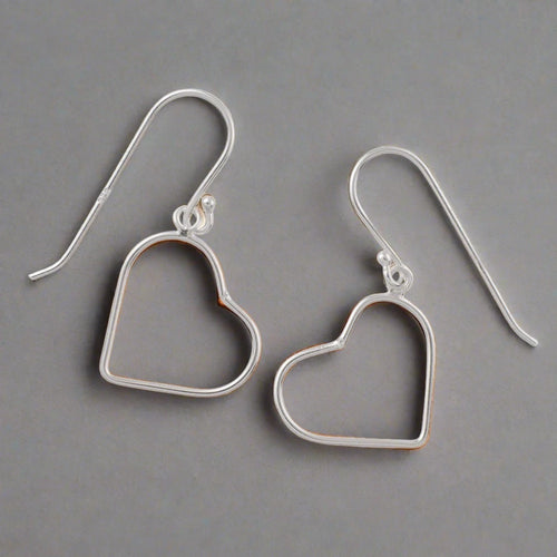 Tomas Minimalist Heart Hook Earrings-21684 Media 1 of 1