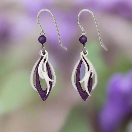 Silver Forest Earrings-NE-2150