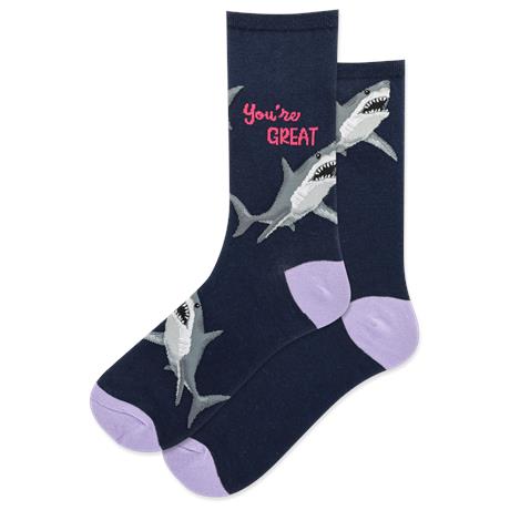 HOTSOX Women's You're Great Crew Sock