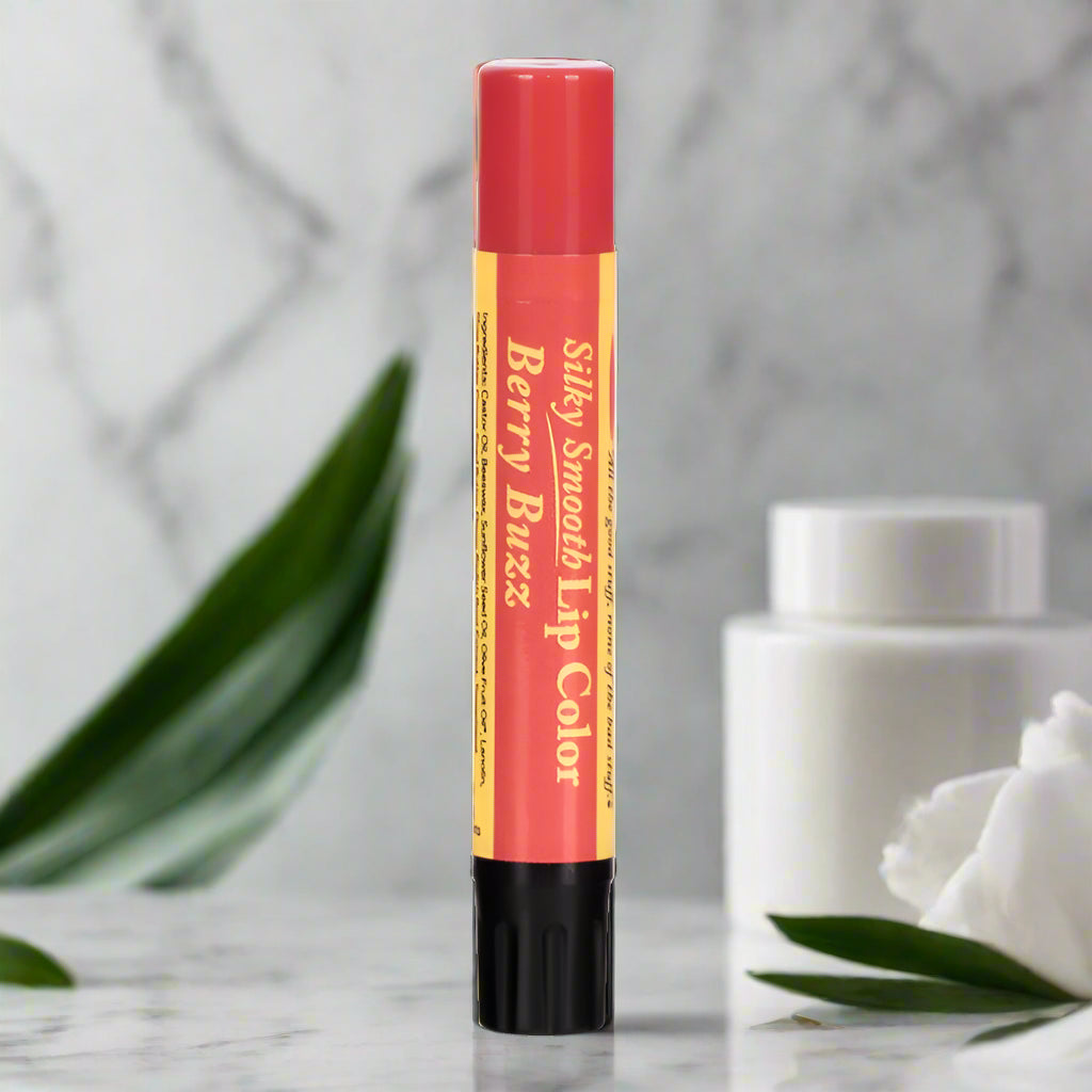 Naked Bee Orange Blossom Honey Berry Buzz Silky Smooth Lip Color