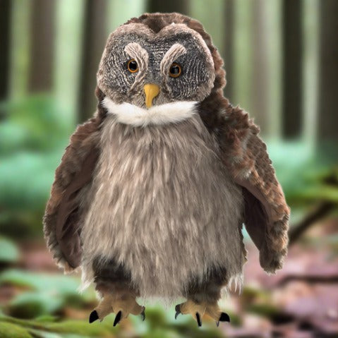 Folkmanis Hooting Owl Hand Puppet