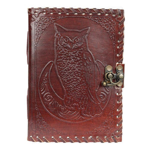 Leather OWL JOURNAL